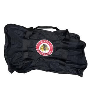 CCM Little Blackhawks Youth Hockey Equipment Bag 30x15x15 Duffel NHL Learn To Pl